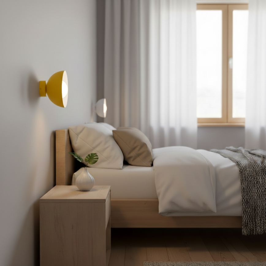 Aplique de pared BIBI 1xG9/8W/230V naranja