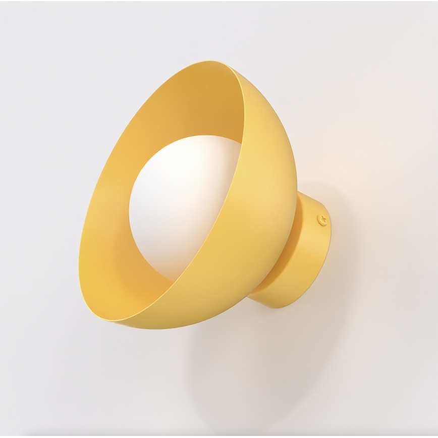 Aplique de pared BIBI 1xG9/8W/230V naranja