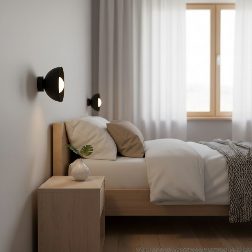 Aplique de pared BIBI 1xG9/8W/230V negro