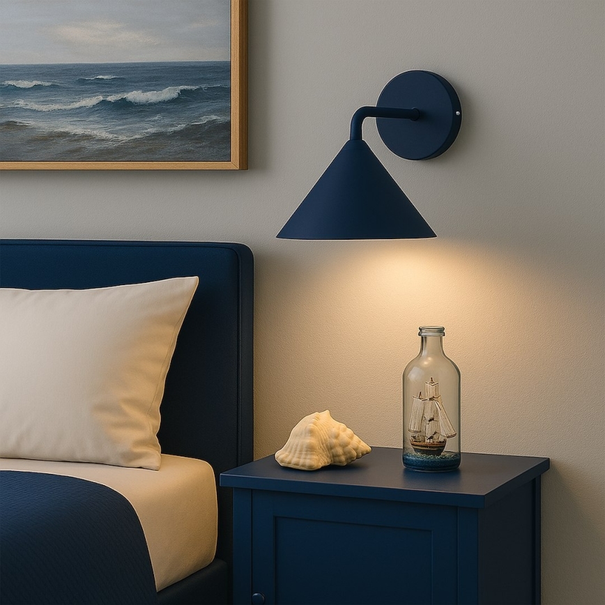 Aplique de pared CAPITAL 1xGX53/15W/230V azul