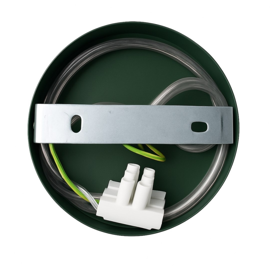 Aplique de pared CAPITAL 1xGX53/15W/230V verde