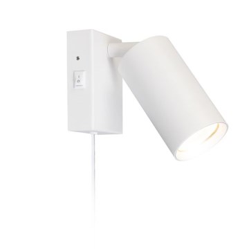 Aplique de pared CELE 1xGU10/30W/230V blanco