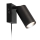 Aplique de pared CELE 1xGU10/30W/230V negro