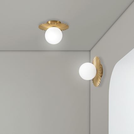 Aplique de pared CHITA 1xG9/5W/230V, acabado dorado