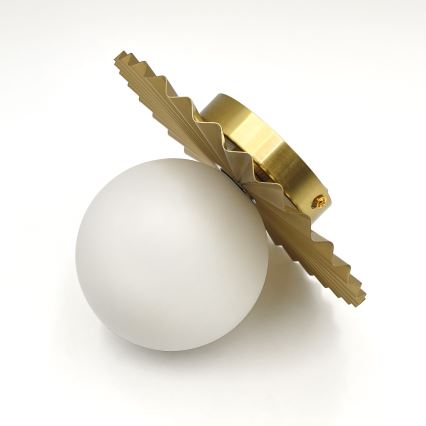 Aplique de pared CHITA 1xG9/5W/230V, acabado dorado