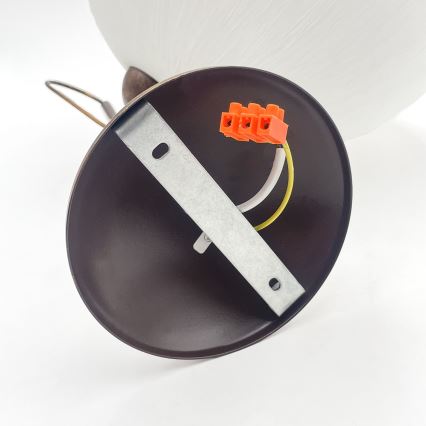 Aplique de pared COBRA 1xE27/60W/230V bronce/pátina