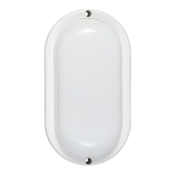 Aplique de pared exterior LED/12W/230V IP54 blanco