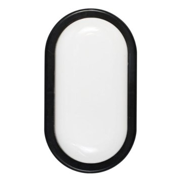 Aplique de pared exterior LED/12W/230V IP54 negro