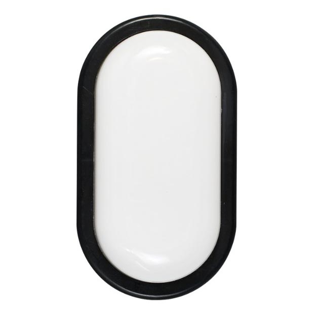 Aplique de pared exterior LED/12W/230V IP54 negro