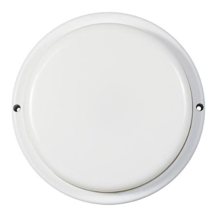 Aplique de pared exterior LED/9W/230V IP54 blanco