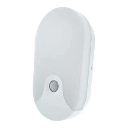 Aplique de pared exterior LED con sensor de movimiento LED/18W/230V IP44 blanco