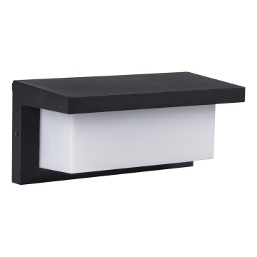 Aplique de pared exterior LED LERTO LED/12W/230V IP54 negro