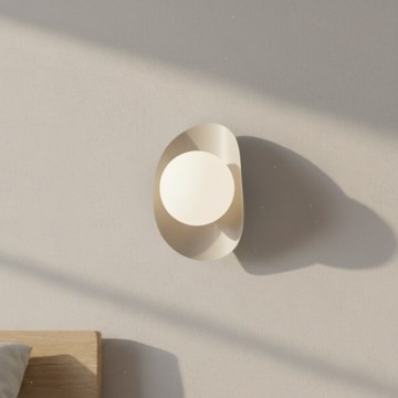 Aplique de pared FIERO 1xG9/8W/230V beige