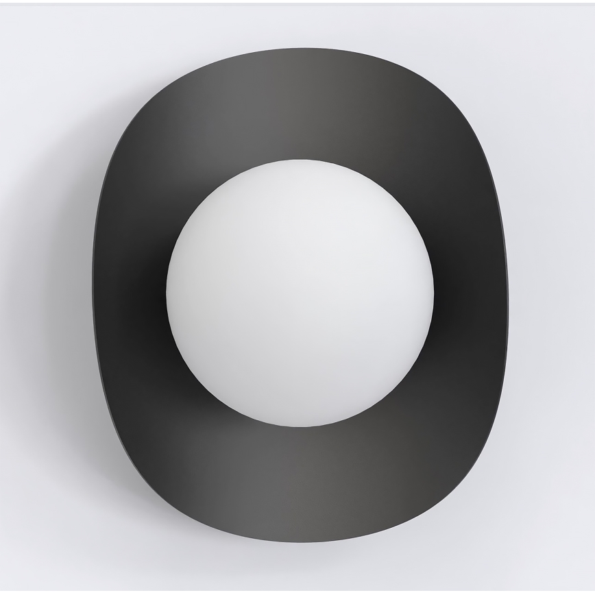 Aplique de pared FIERO 1xG9/8W/230V negro