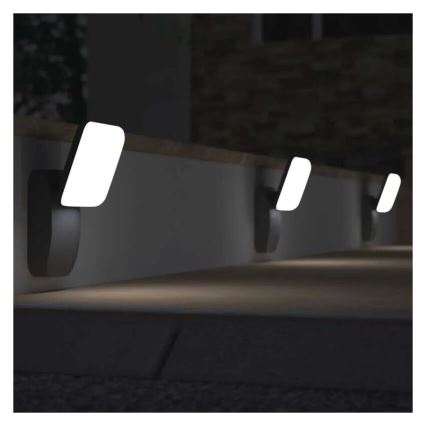Aplique de pared flexible LED para exterior NIKA LED/12,5W/230V IP44