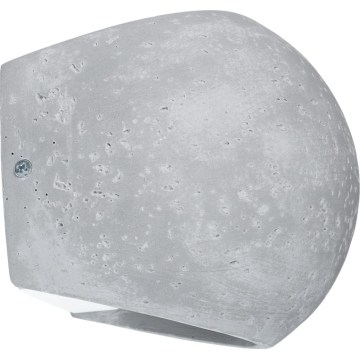 Aplique de pared GLOBE 2xG9/8W/230V hormigón/gris