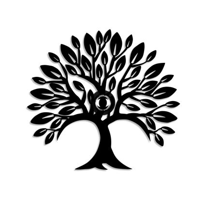 Aplique de pared HEART TREE 1xE27/40W/230V negro
