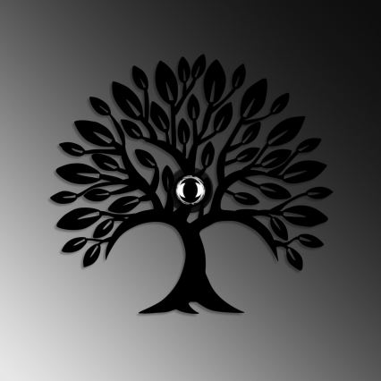 Aplique de pared HEART TREE 1xE27/40W/230V negro