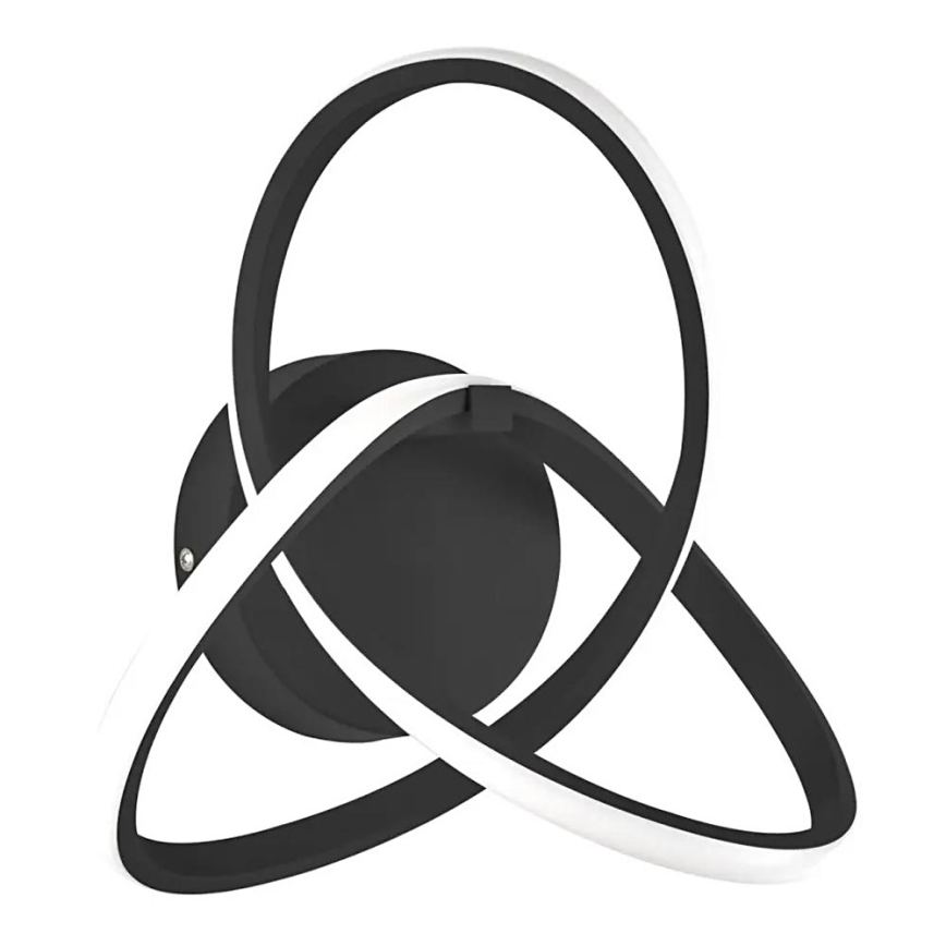 Aplique de pared INDIGO LED/14W/230V negro