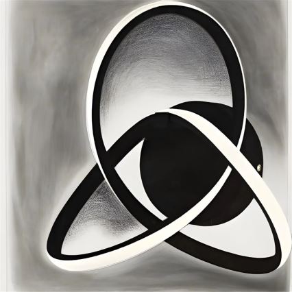 Aplique de pared INDIGO LED/14W/230V negro