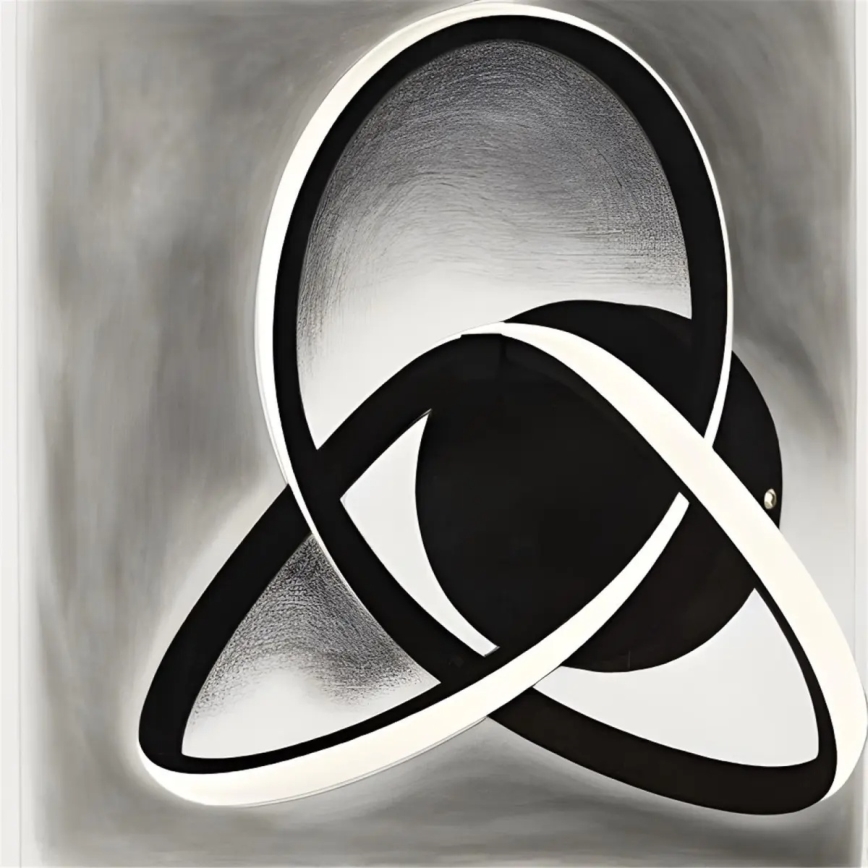 Aplique de pared INDIGO LED/14W/230V negro