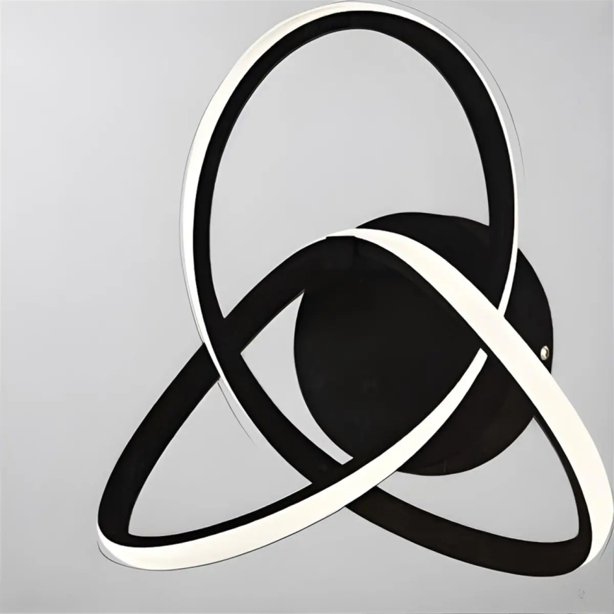 Aplique de pared INDIGO LED/14W/230V negro