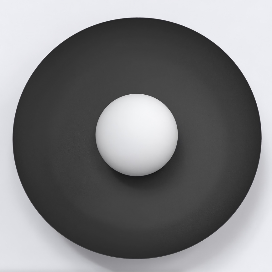 Aplique de pared INSPO 1xG9/8W/230V negro