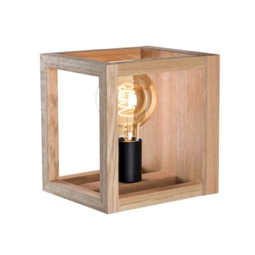 Aplique de pared KAGO 1xE27/60W/230V roble