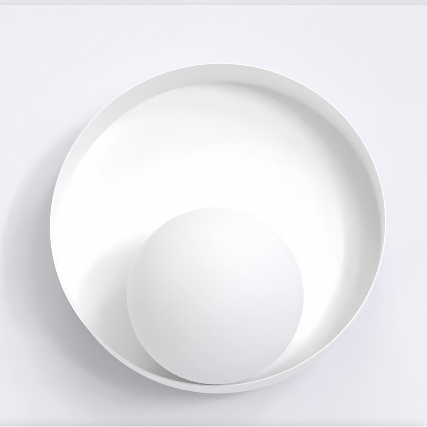 Aplique de pared KIDO 1xG9/8W/230V blanco