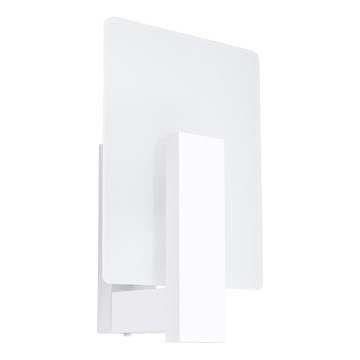 Aplique de pared LAPPO 1xE14/10W/230V blanco