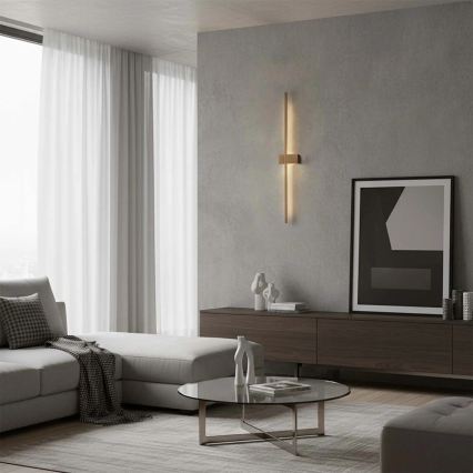 Aplique de pared LED AISHA LED/12W/230V 4000K, dorado