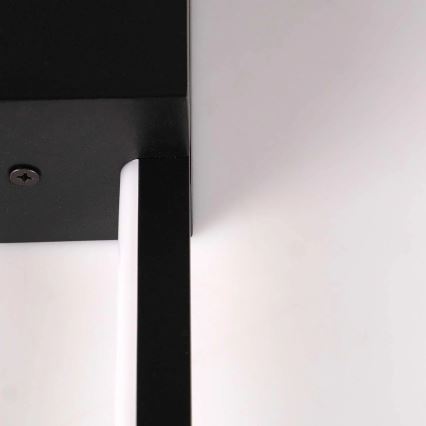 Aplique de pared LED AISHA LED/12W/230V 4000K negro