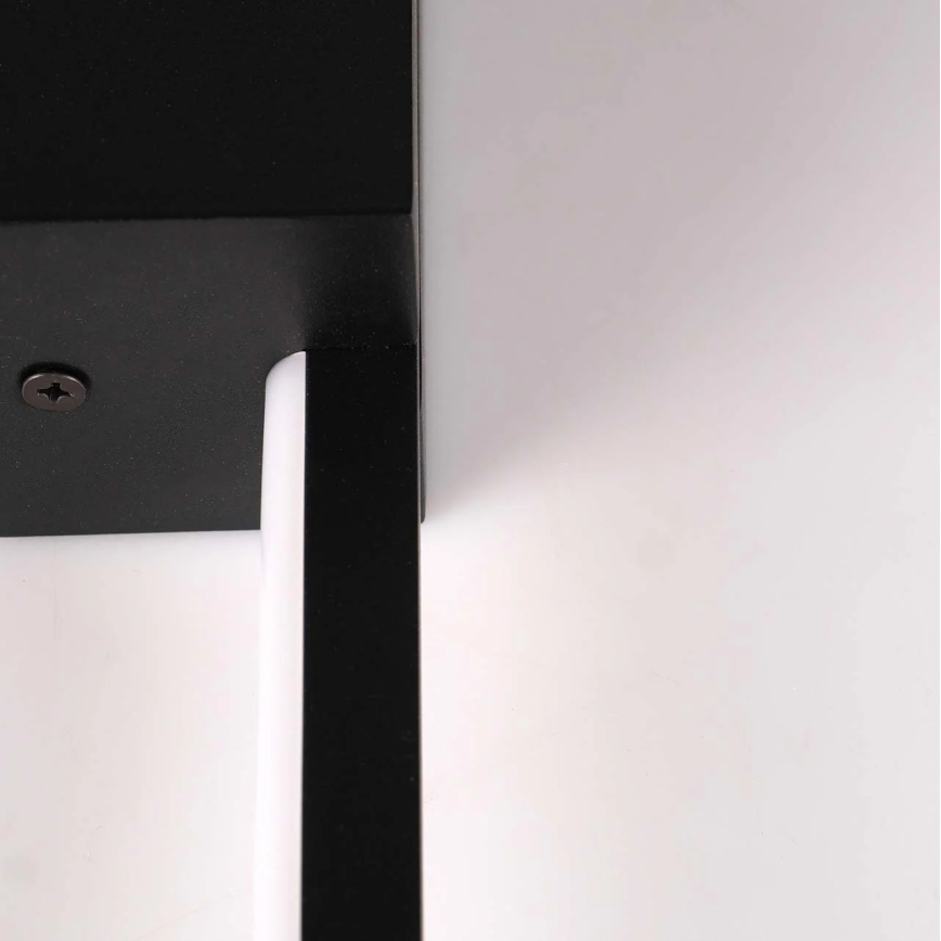 Aplique de pared LED AISHA LED/12W/230V 4000K negro