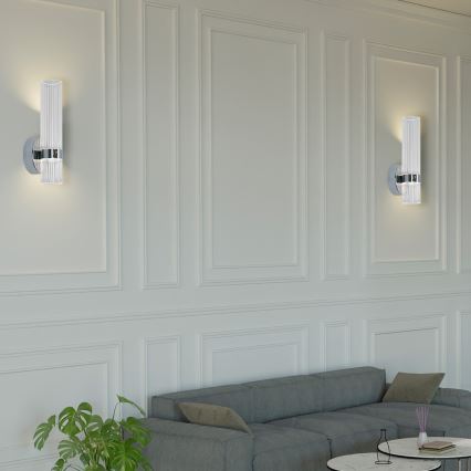 Aplique de pared LED AMBIENTE LED/6W/230V 3000/4000/6000K cromo brillante