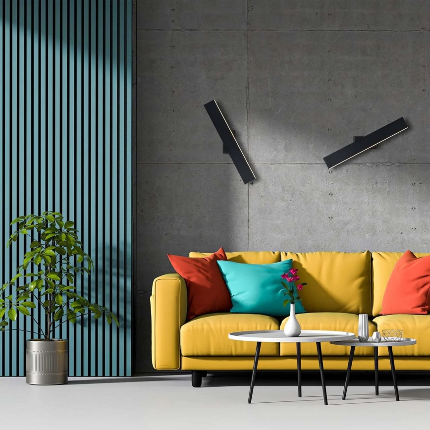 Aplique de pared LED BERNADETTA LED/10W/230V 4000K negro