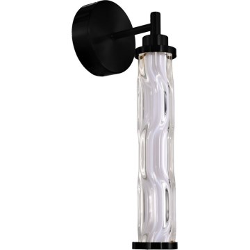 Aplique de pared LED CORTE LED/10W/230V negro