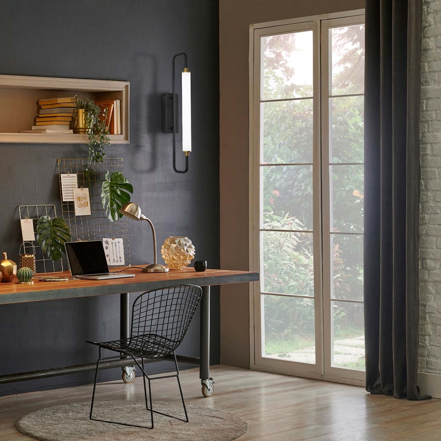 Aplique de pared LED FELICJA LED/14W/230V 4000K negro