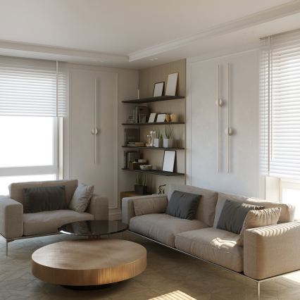 Aplique de pared LED LANA LED/12W/230V 4000K beige