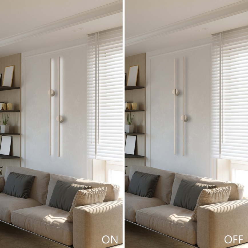 Aplique de pared LED LANA LED/12W/230V 4000K beige