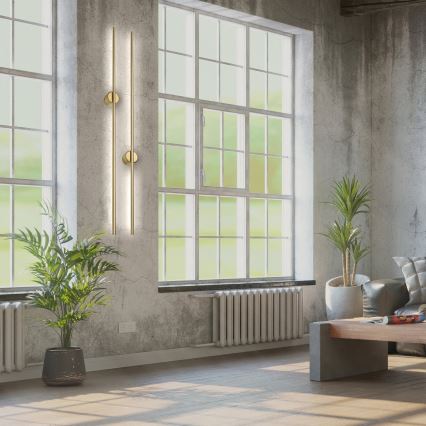 Aplique de pared LED LANA LED/12W/230V 4000K oro mate