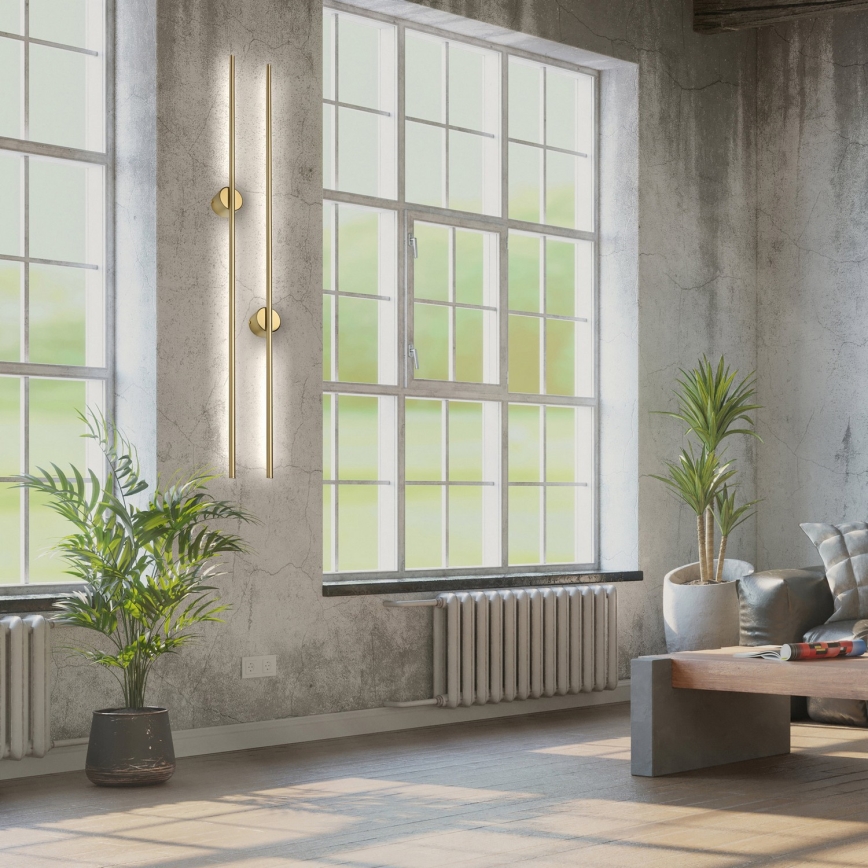 Aplique de pared LED LANA LED/12W/230V 4000K oro mate