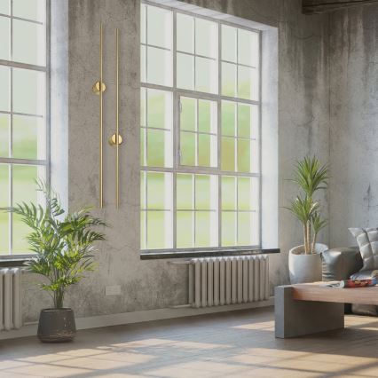 Aplique de pared LED LANA LED/12W/230V 4000K oro mate