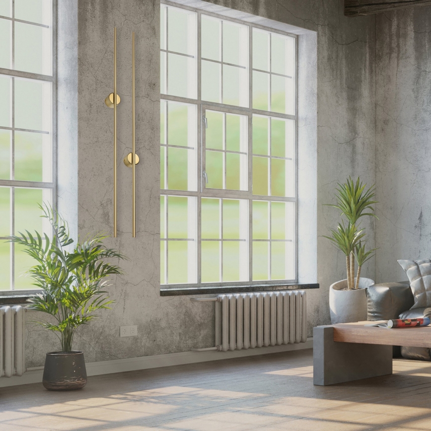 Aplique de pared LED LANA LED/12W/230V 4000K oro mate