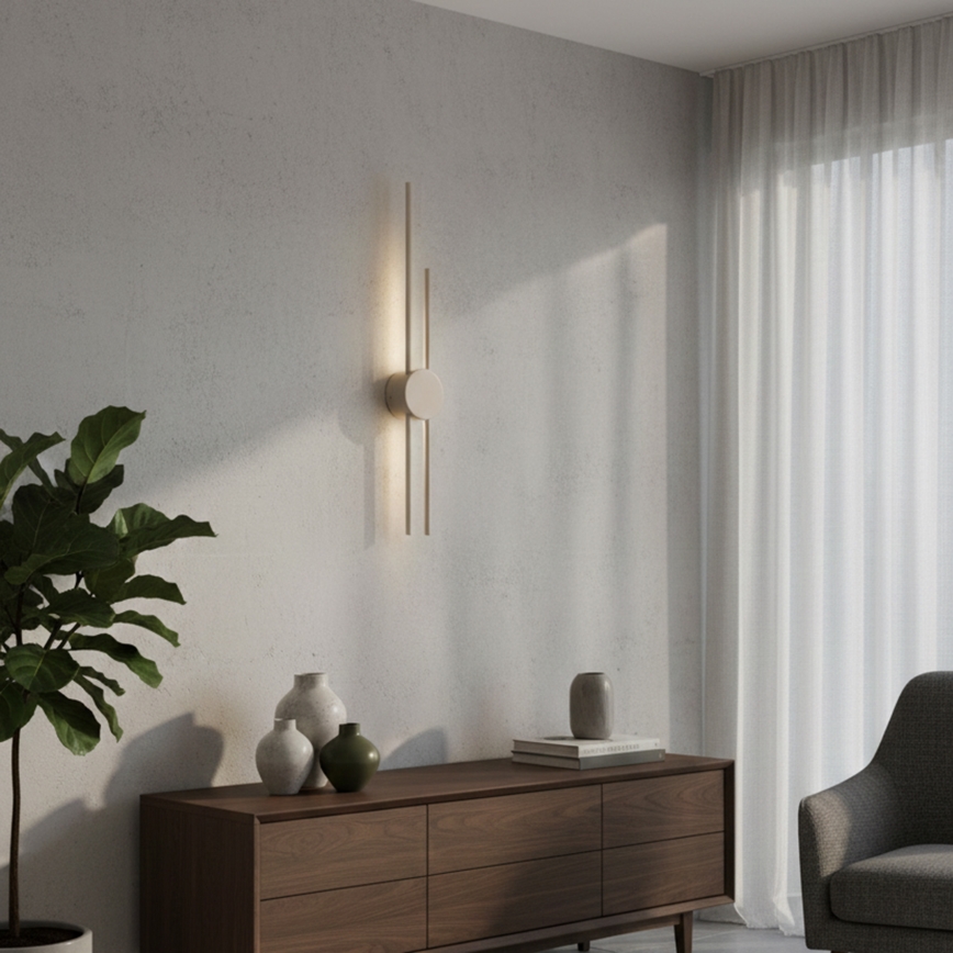 Aplique de pared LED LANA LED/15W/230V 4000K beige