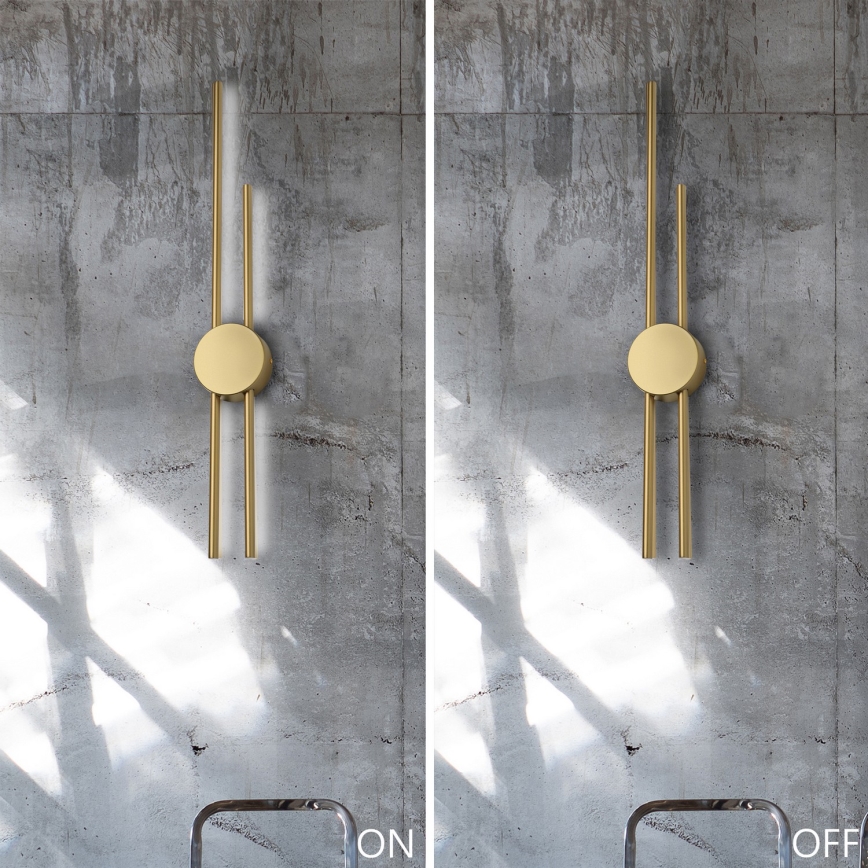 Aplique de pared LED LANA LED/15W/230V 4000K oro mate