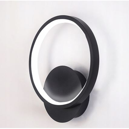 Aplique de pared LED LED/14W/230V negro