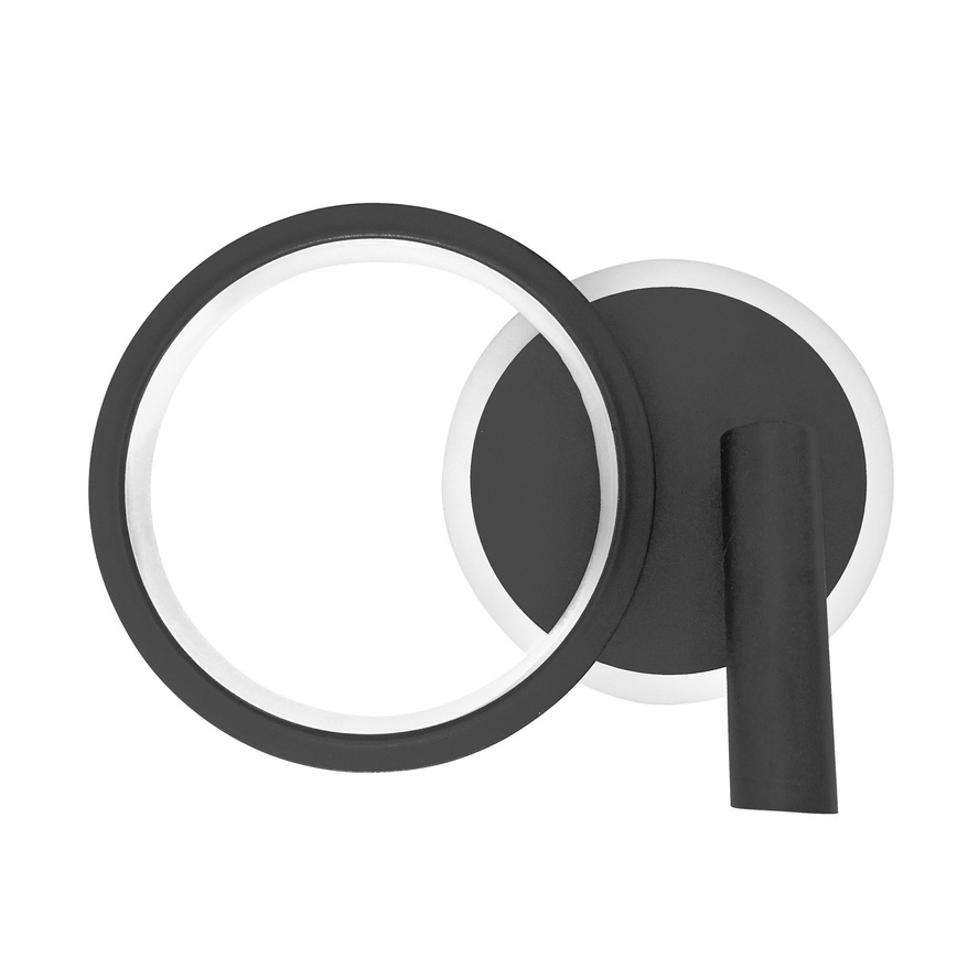 Aplique de pared LED orientable MONET LED/16W/230V negro