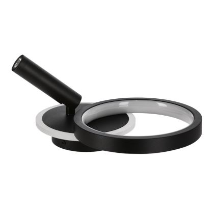 Aplique de pared LED orientable MONET LED/16W/230V negro