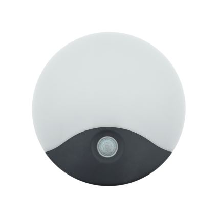 Aplique de pared LED para exterior con sensor de movimiento LED/18W/230V IP44 antracita