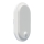 Aplique de pared LED para exterior con sensor de movimiento y sensor crepuscular OVAL LED/10W/230V IP65 blanco